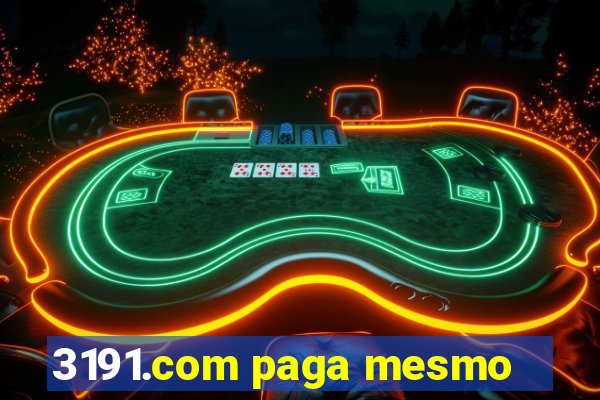 3191.com paga mesmo